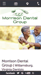 Mobile Screenshot of morrisondentalgroup.com